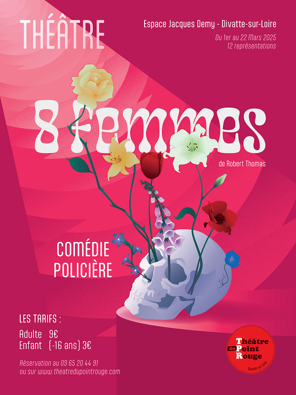 l'affiche de 8 femmes